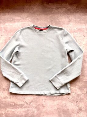 COTOPAXI Atajo Long-Sleeve Waffle Shirt In Sea Spray - Size Medium